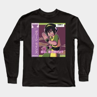 Retro vaporwave 90s anime aesthetic Long Sleeve T-Shirt